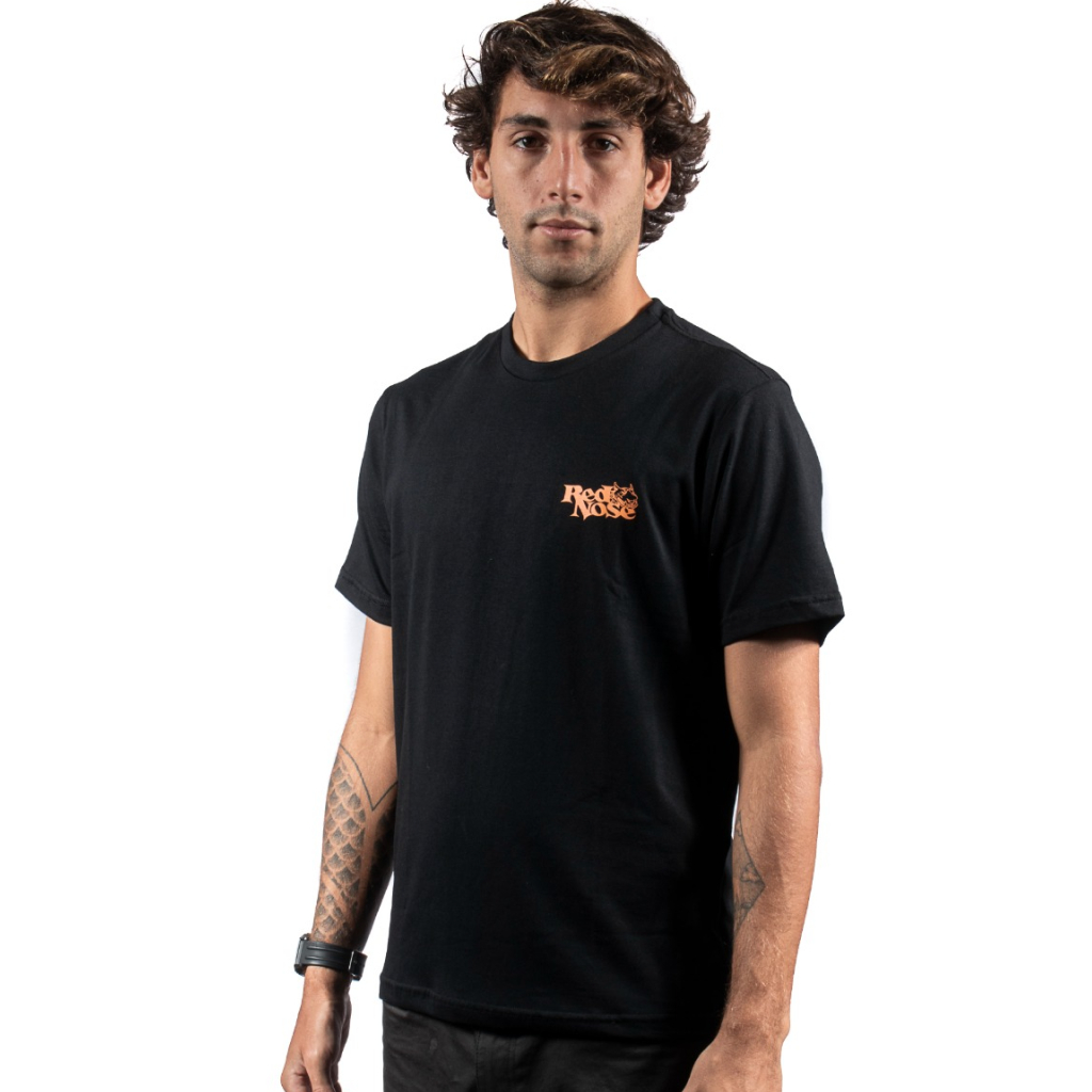 Camiseta Red Nose Caveira Preta em Oferta na Shopee