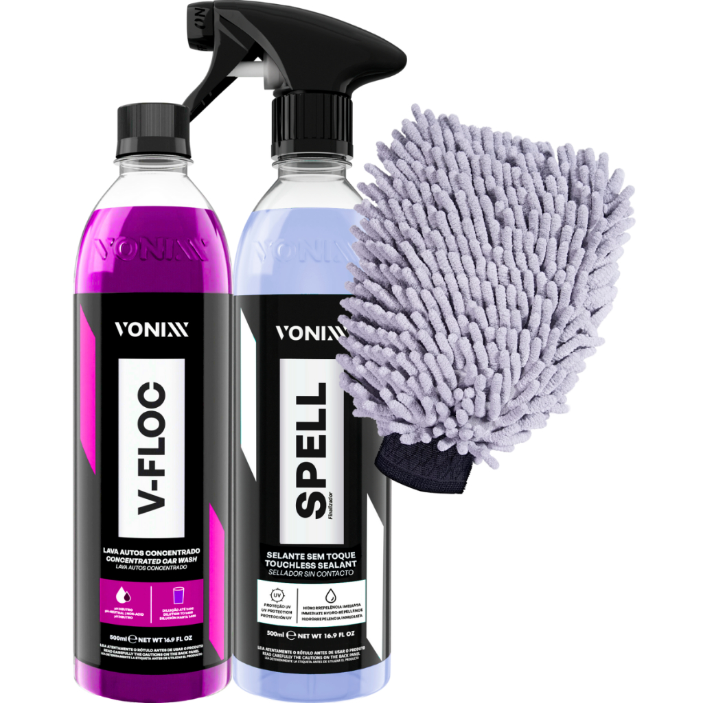 Spell 2.0 Selante Automotivo Sem Toque + Shampoo V-Floc 500ml Concentrado Vonixx em Oferta na Shopee