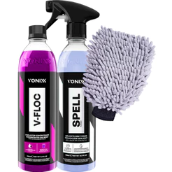 Spell 2.0 Selante Automotivo Sem Toque + Shampoo V-Floc 500ml Concentrado Vonixx