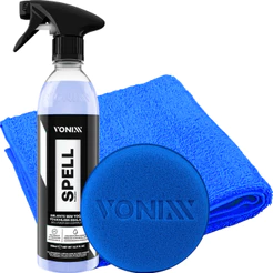 Spell Glass Coating Selante sem Toque Vonixx 500ml + Aplicador de Espuma + Pano 40x40cm