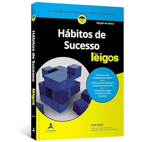 Livro Hábitos de Sucesso Para Leigos: os Primeiros Passos Para o Sucesso