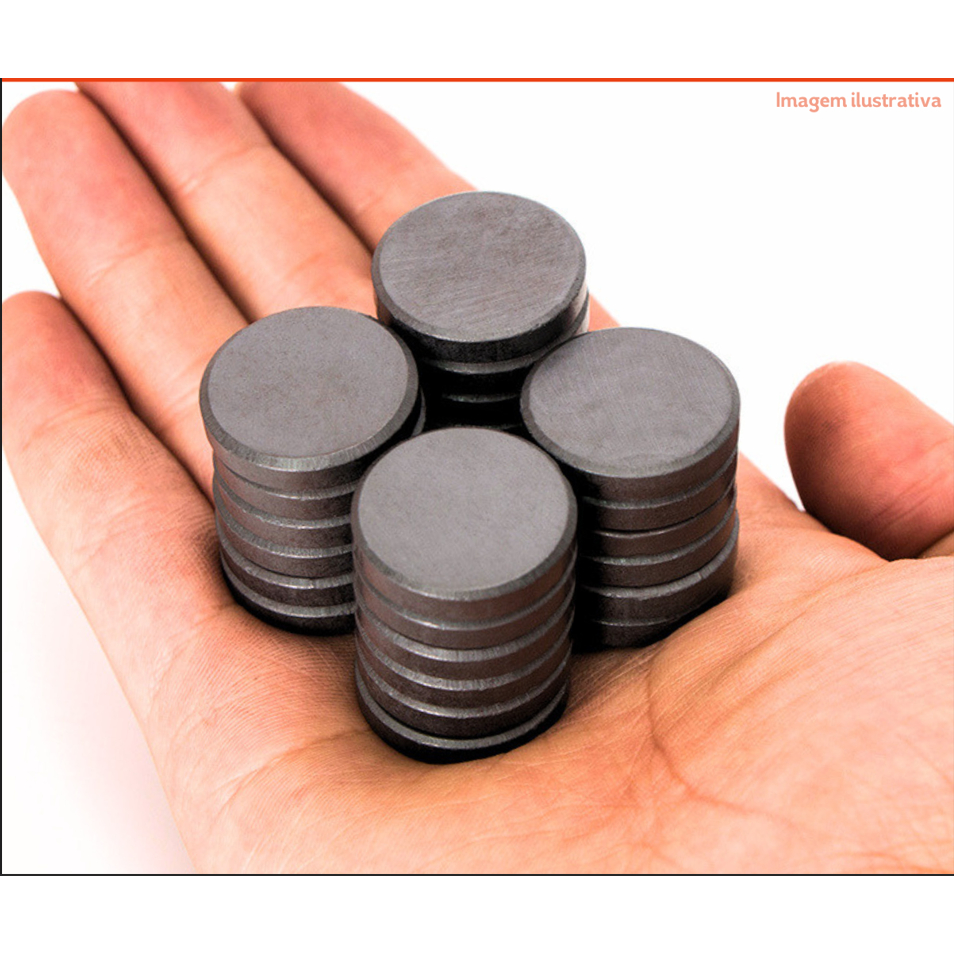 Imã - Kit C/ 100 - Diversos Tamanhos - BNVT