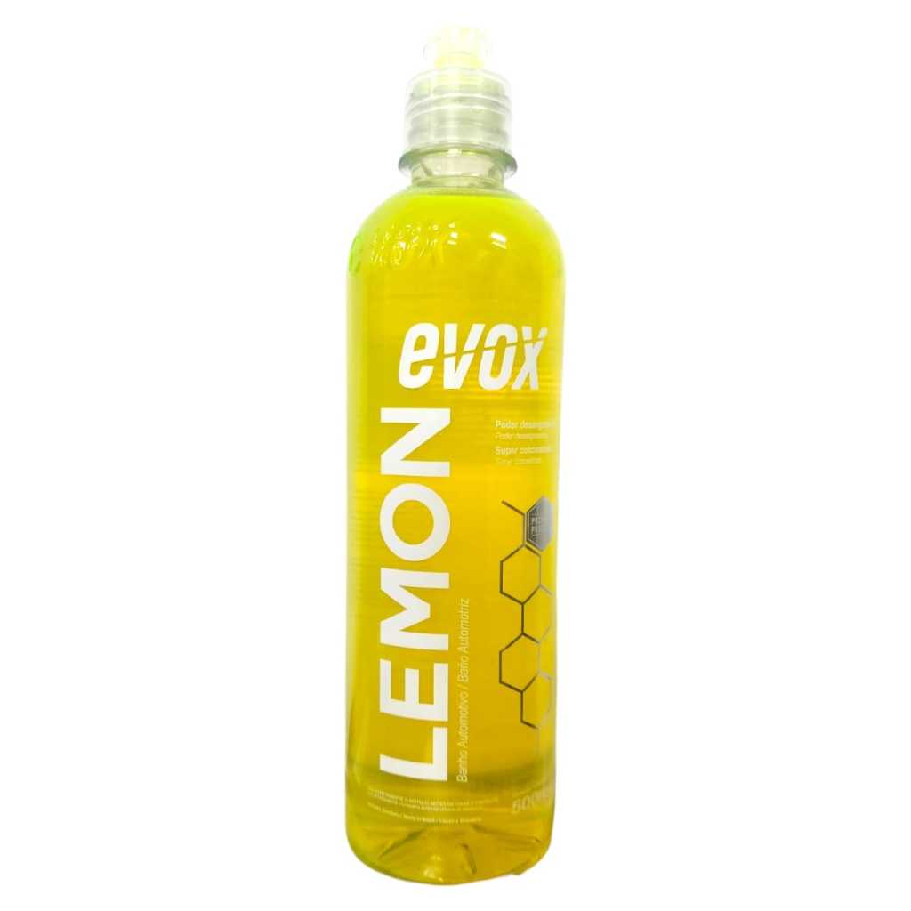Shampoo Automotivo Desengraxante Lemon Evox 500ml