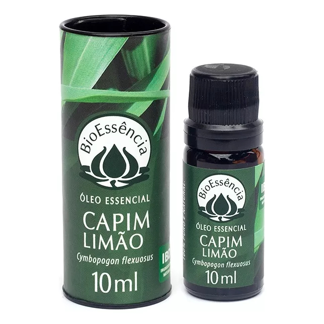 Óleo Essencial De Capim Limão 10ml - Bioessencia