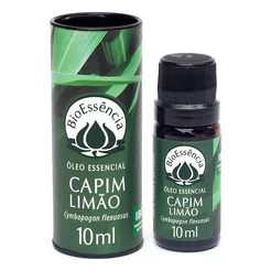 Óleo Essencial de Capim-Limão Bioessência 10ml Puro Lemongrass Foco Original
