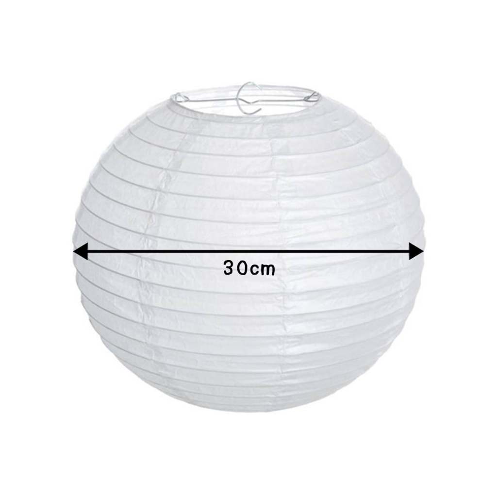 5 Unidades Luminaria Japonesa Lanterna Oriental Lustre Descorativo - 25 E 30cm BRANCA em Oferta na Shopee