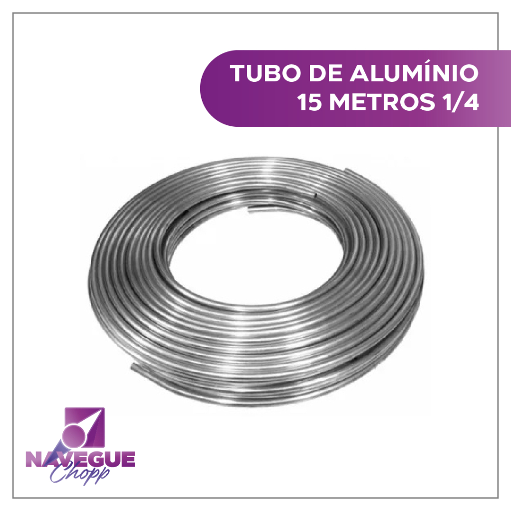 Serpentina de Alumínio Maleável 15 Metros 3/8 - Ideal para Choperia e Aquecedores em Oferta na Shopee