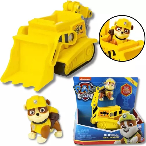 Rubble Patrulha Canina - Boneco E Veículo - Sunny Brinquedo 2720 em Oferta na Shopee