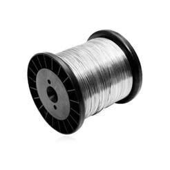 Arame Para Cercas Elétricas 0,45mm Rolo Carretel Bobina