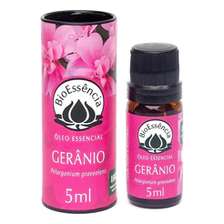 Óleo Essencial de Gerânio Bioessência 5ml Puro TPM e Menopausa Original