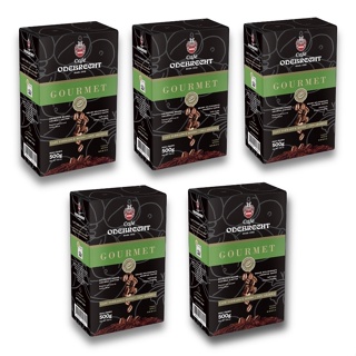 Kit 5 Pacotes de Café Odebrecht Torrado e Moido Gourmet Arábica Especial 500g - 5 x 500g em Oferta na Shopee