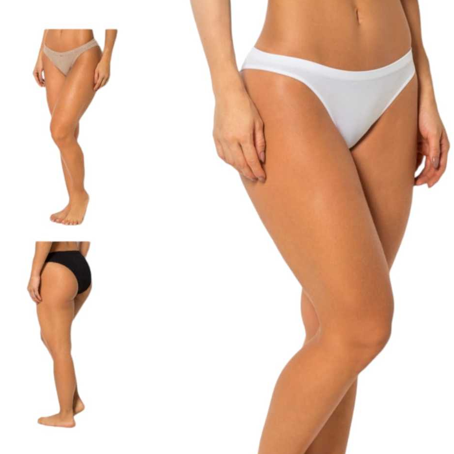 Kit 3 Calcinhas Tanga Sem Costura Trifil Af