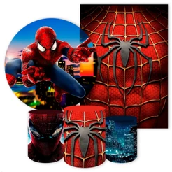 Kit 5 peças Capa Painel + Capa Retangular + Trio Cilindros para Festa Diversos Temas 2