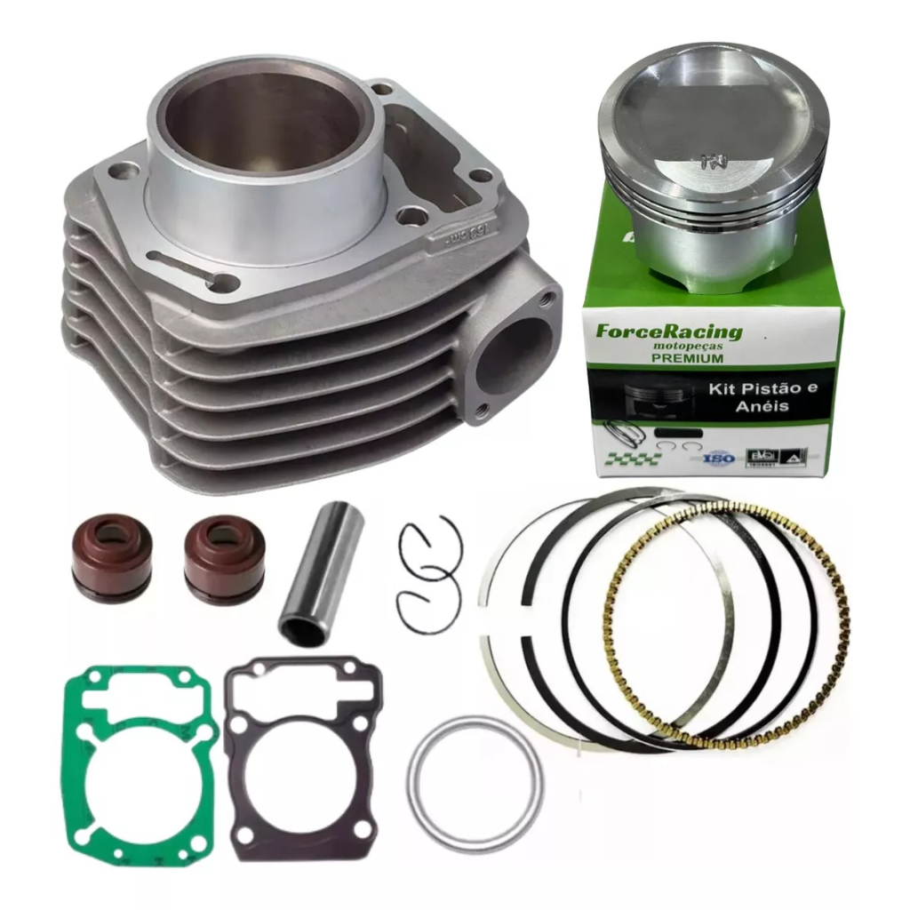 Kit 190cc Taxado E Cavado Para Titan Fan Bros 160 em Oferta na Shopee