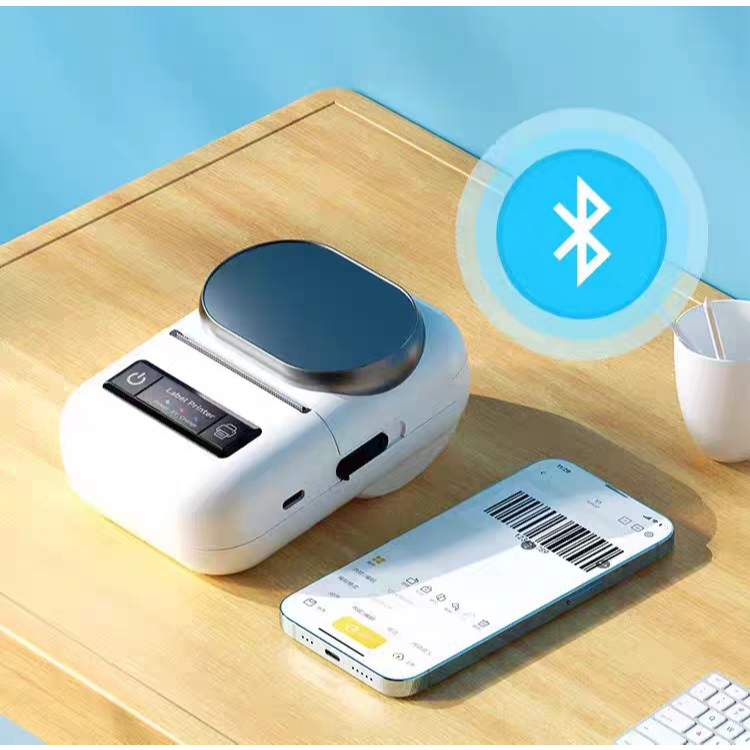 Mini Impressora De Etiquetas Bluetooth Para Celular PC em Oferta na Shopee