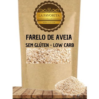 FARELO DE AVEIA 250G OU 500G - SEM GLÚTEN - VEGANO  - LA FAVORITA CONFEITARIA SEM GLÚTEN em Oferta na Shopee