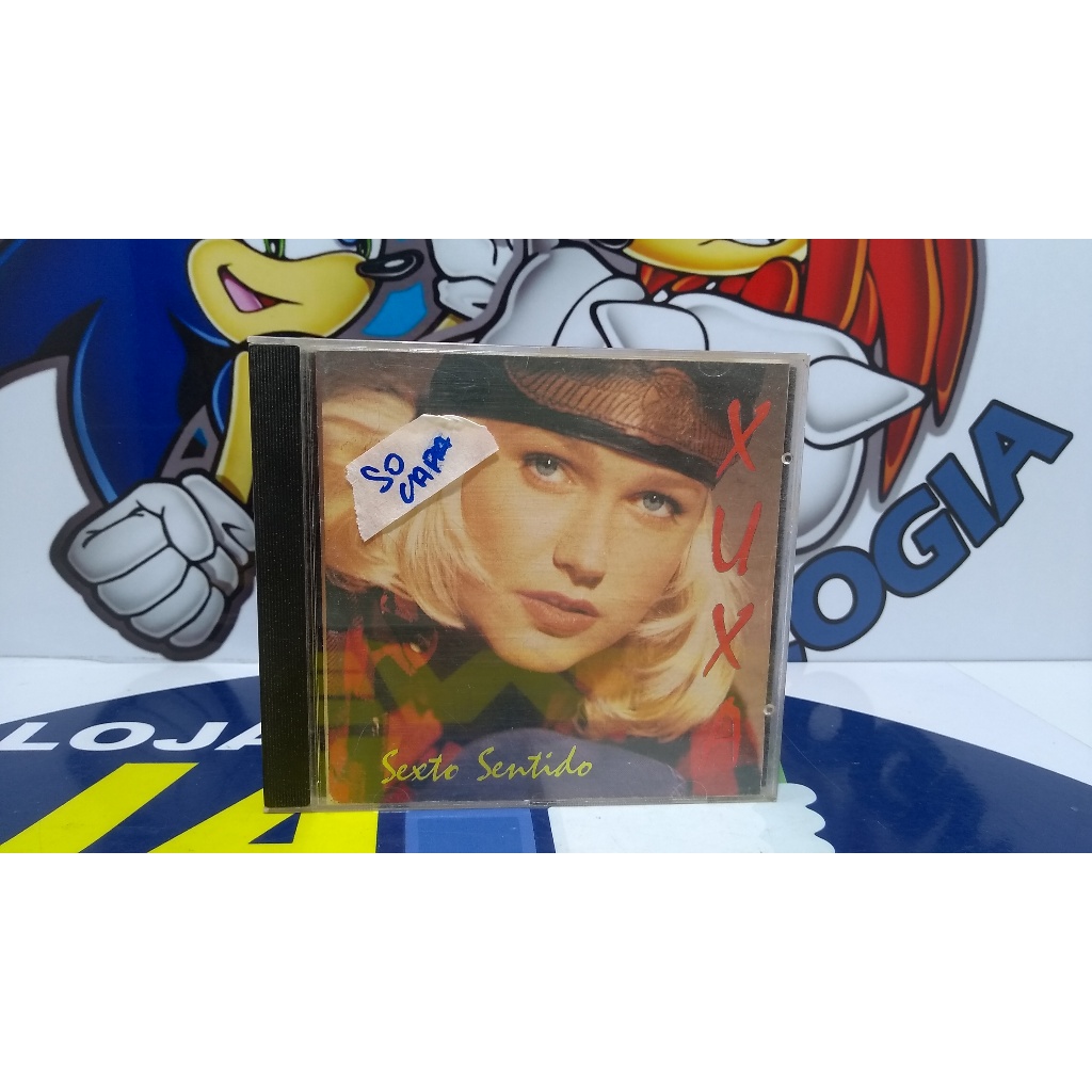 só capa vazia xuxa sexto sentido cd