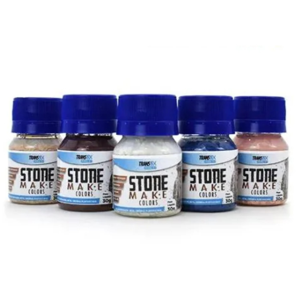 Stone Make Tinta Efeito Pedra 30g Artesanato Decorativo Hobby Art - Transfix