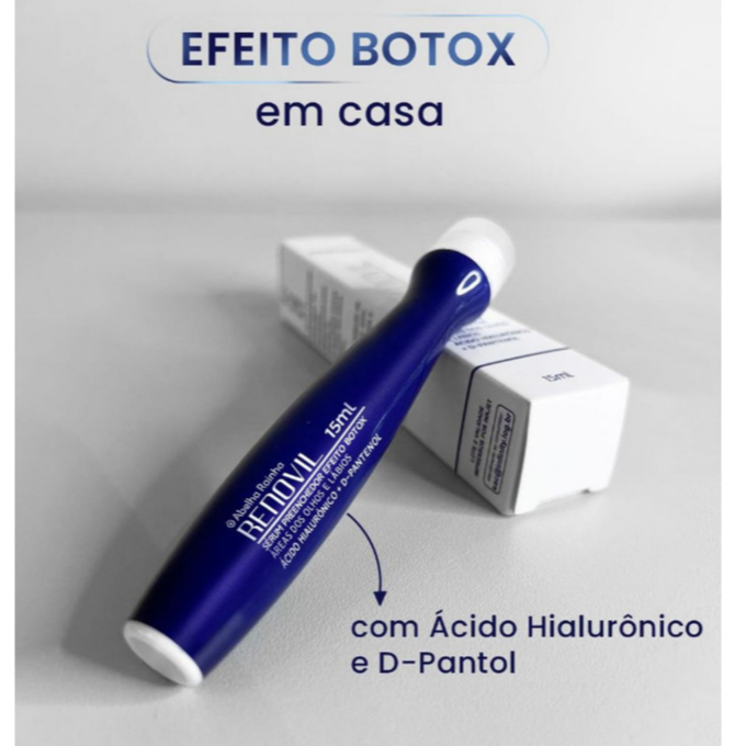 Sérum Preenchedor Efeito Botox Para a Área dos Olhos e Labios Renovil - Abelha Rainha 15ml