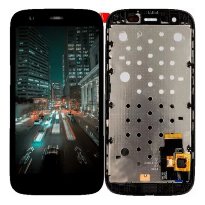Display Touch Lcd Compativel Moto G1 Xt1033 Xt1032 Com Aro