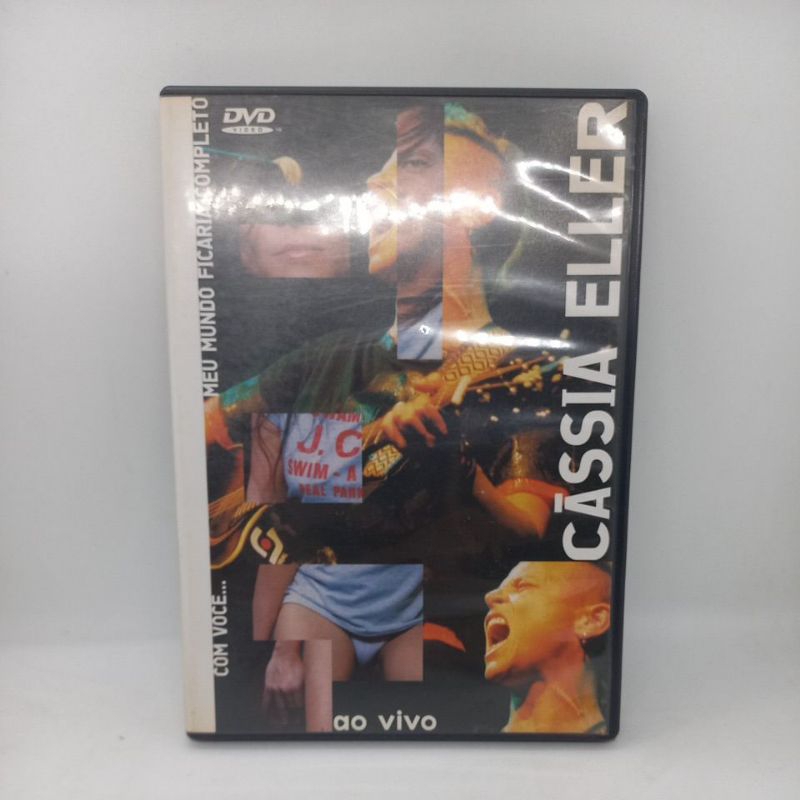 Dvd Cássia Eller - Com Você...Meu Mundo Ficaria Completo Ao Vivo