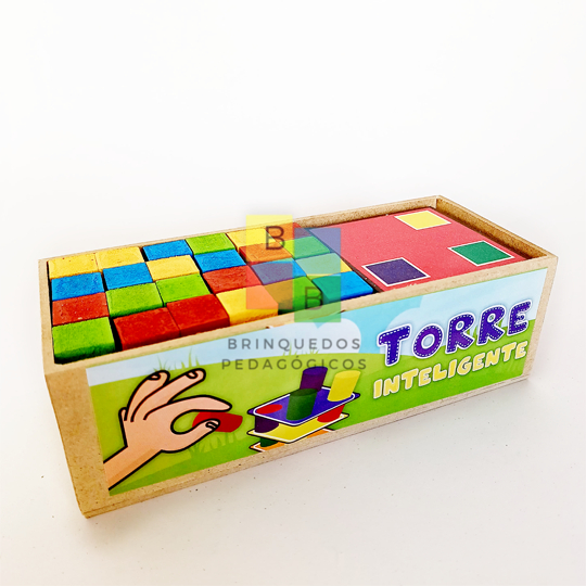 Brinquedo Pedagógico Torre Inteligente Brinquedo Educativo para Crianças em Oferta na Shopee