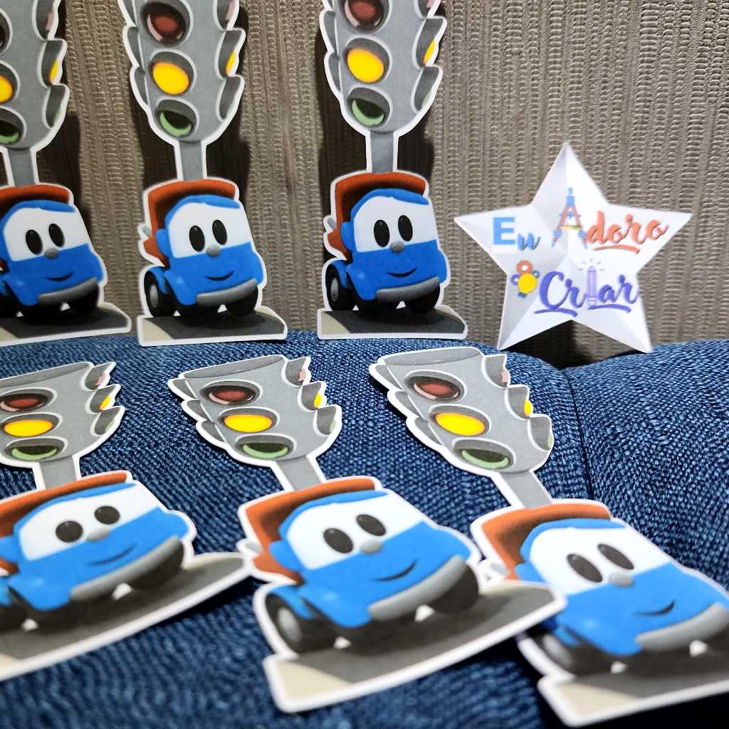 Kit 30 Tags Sonic, Chapeuzinho, Leo Caminhão Patrulha Canina entre outros temas personalizados para Decoração, Bolos
