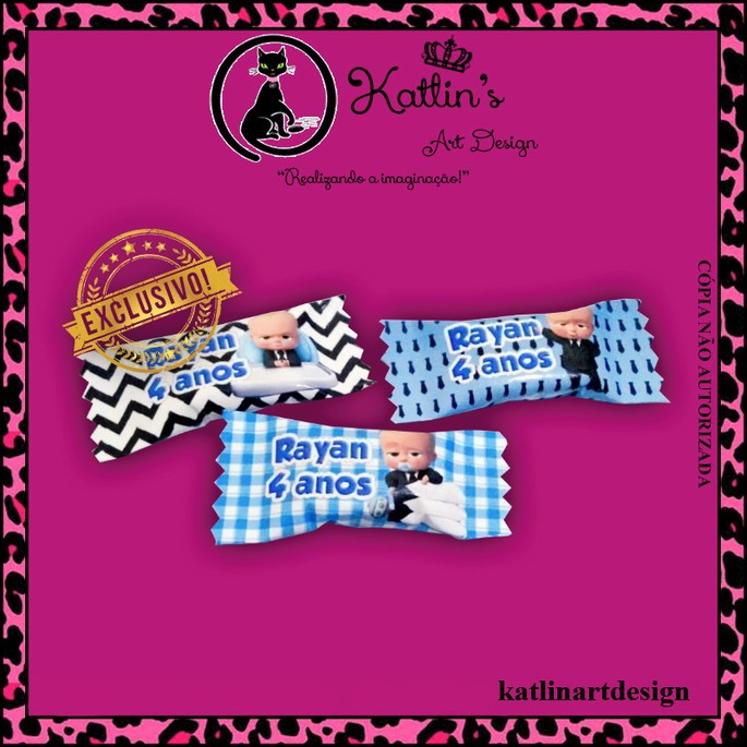 Balas Poderoso Chefinho/ Goma/ Personalizado/ Mimo/ Lembrancinha/ Festa/ Aniversário/ Decoração