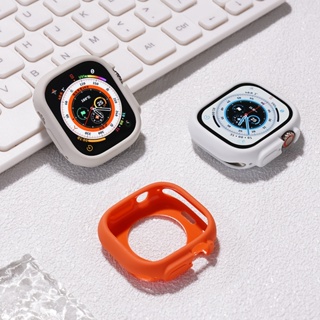 Capa Case capinha de Cor Doce Silicone para Apple Watch S10 46mm 9 6 3 Compatível iWatch 38mm 40mm 42mm 44mm 41mm 45mm em Oferta na Shopee