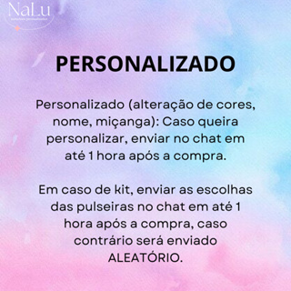 Pulseira de Silicone com Miçangas Personalize a Sua Pulseira em Oferta na Shopee