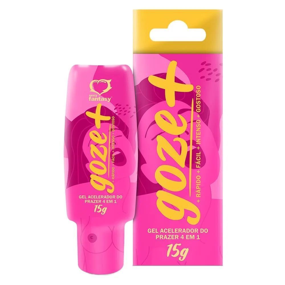 Goze + Acelerador de Prazer Feminino 15g Sexy Fantasy Lubrificante Intimo Feminino SEX SHOP