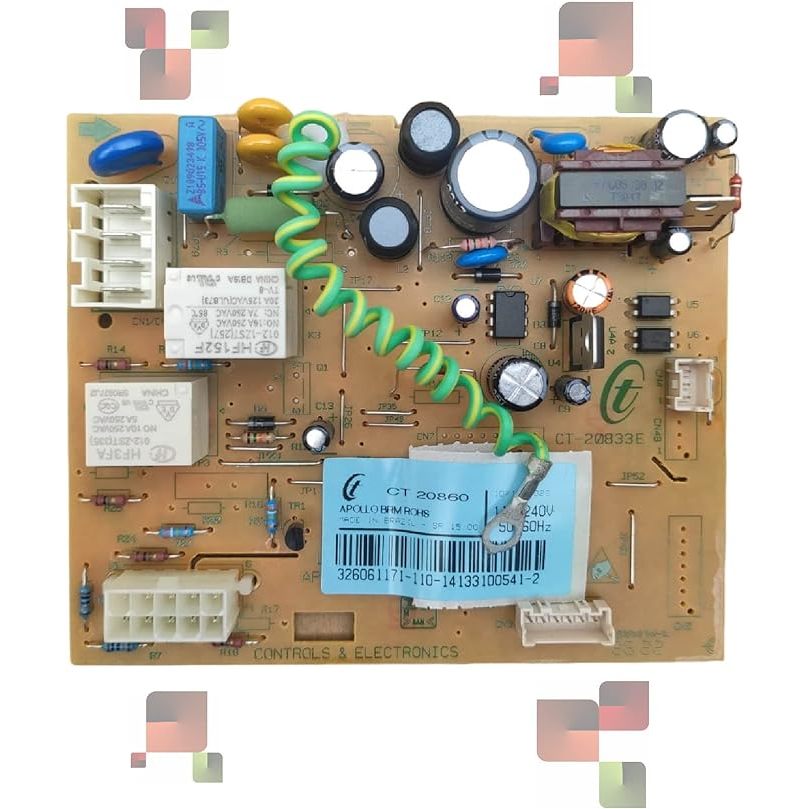 Placa Eletrônica Brastemp Geladeira 326061171 Bivolt