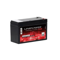 Bateria Selada 12v 7ah Nobreak Alarme E Cerca Elétrica