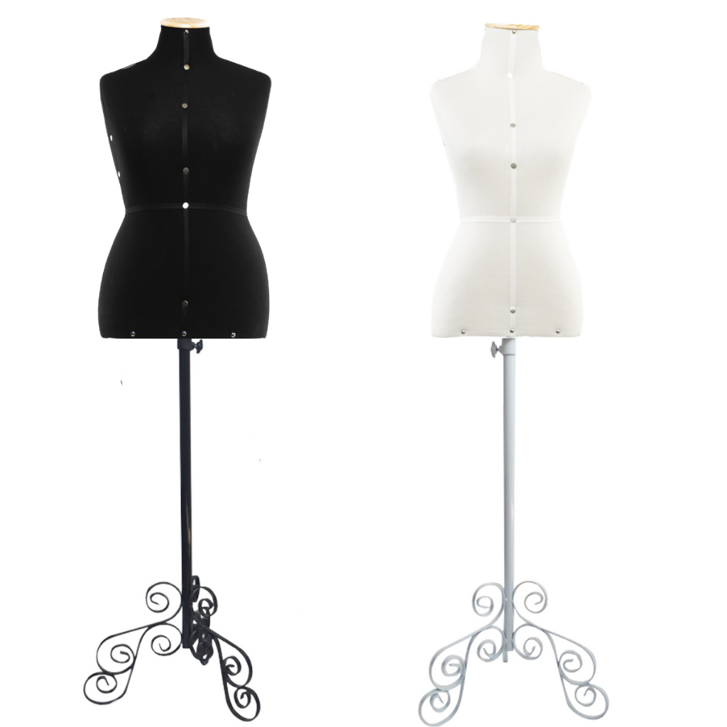 1 Manequim Feminino Costura Expositor Pedestal Vintage  Para Loja Confecção em Oferta na Shopee