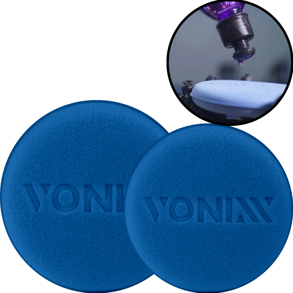 Kit 2 Aplicadores Espuma Super Macia 100% Poliéster Vonixx em Oferta na Shopee