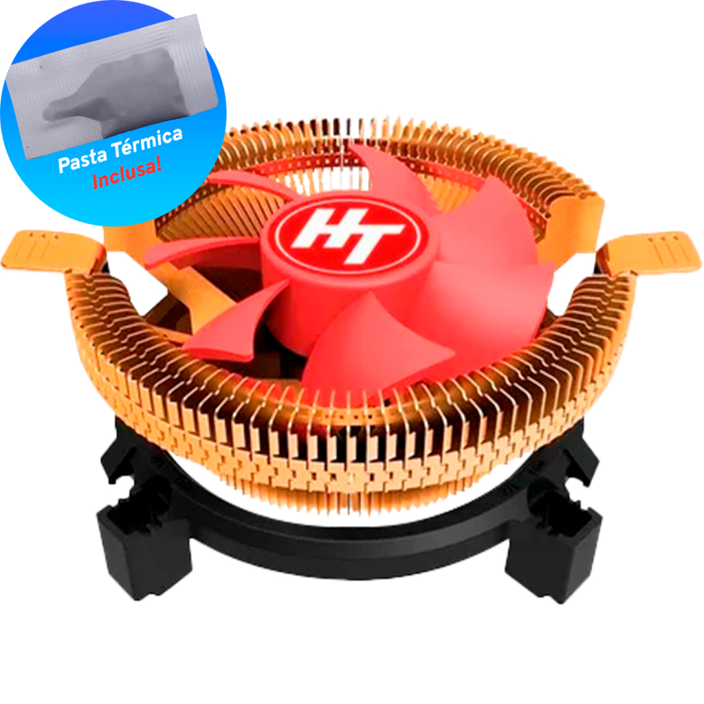 Cooler Box Ventoninha Fan de Processador Socket Intel e AMD Soquete LGA 1150 1155 AM2 AM3  Phenom