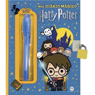 Livro Diario Magico Harry Potter com Caneta Magica Invisivel em Oferta na Shopee