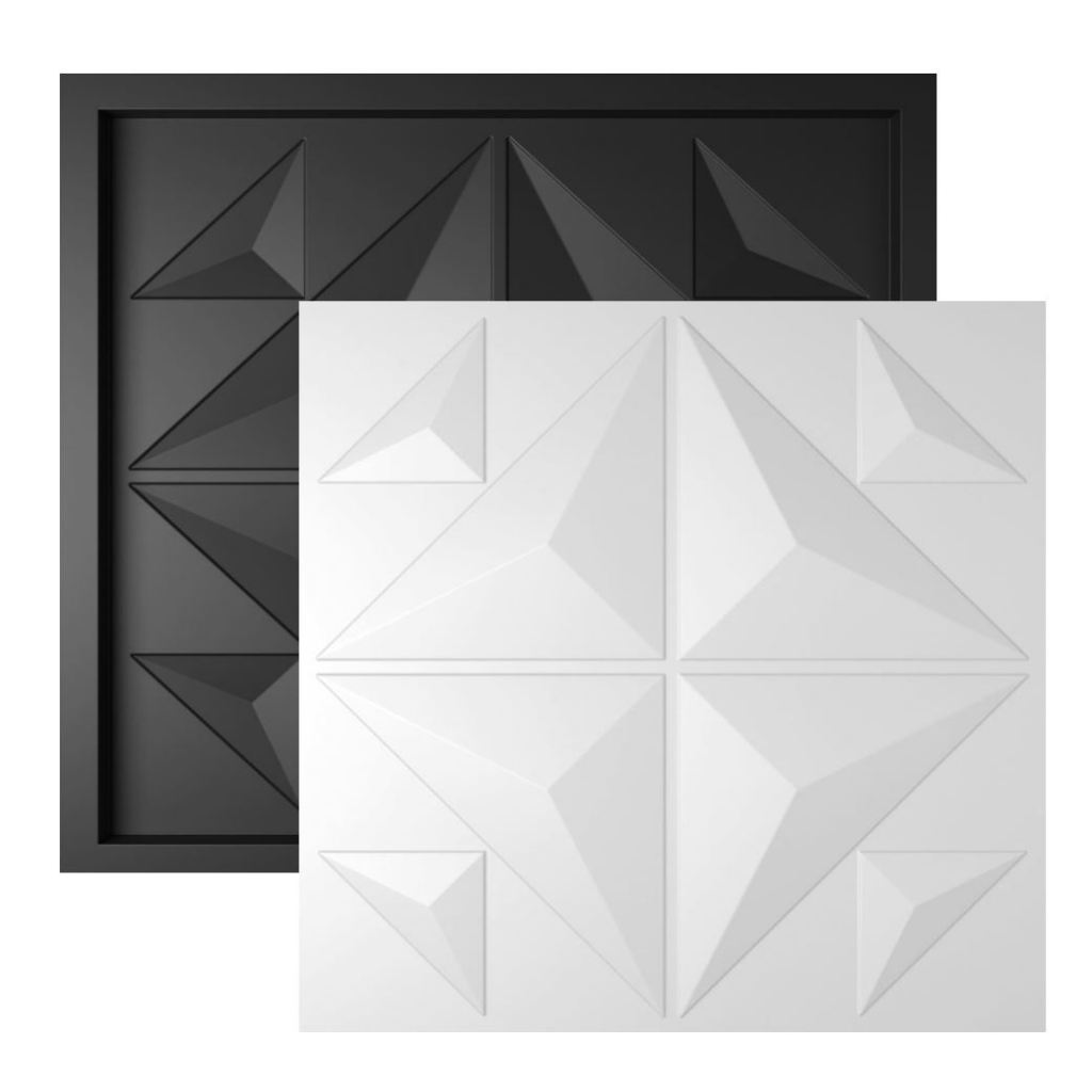 Forma 3d - Molde Para fabricar placas de gesso na medida de 50*50cm - Kiev