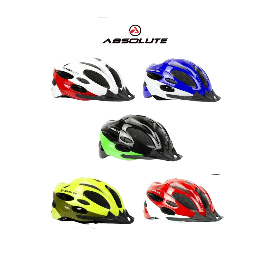 Capacete Ciclismo Bicicleta Absolute Nero Bike Mtb Speed Com Pisca Led