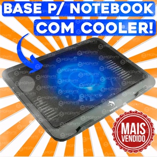 Suporte Notebook Cooler Led Base Com Ventilação Apoio Usb Ozzix em Oferta na Shopee
