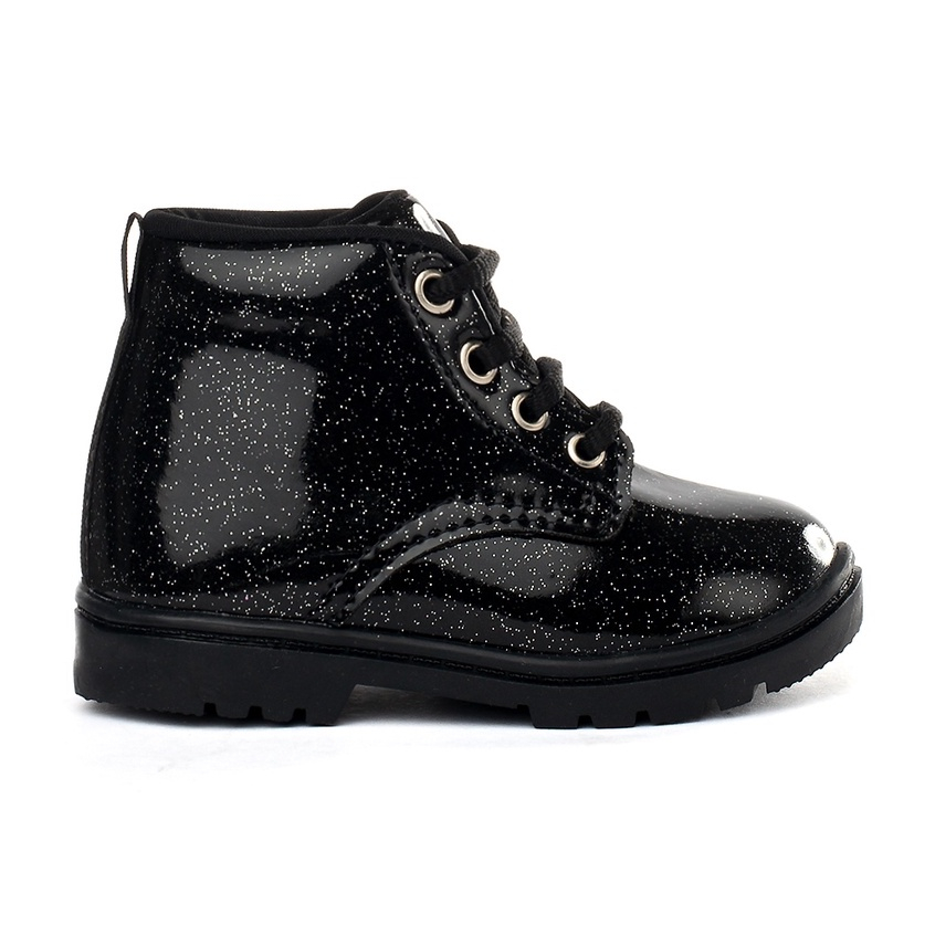 Bota Infantil Feminina Funfy Coturno Gliter Menina 2000G Tratorada em Oferta na Shopee