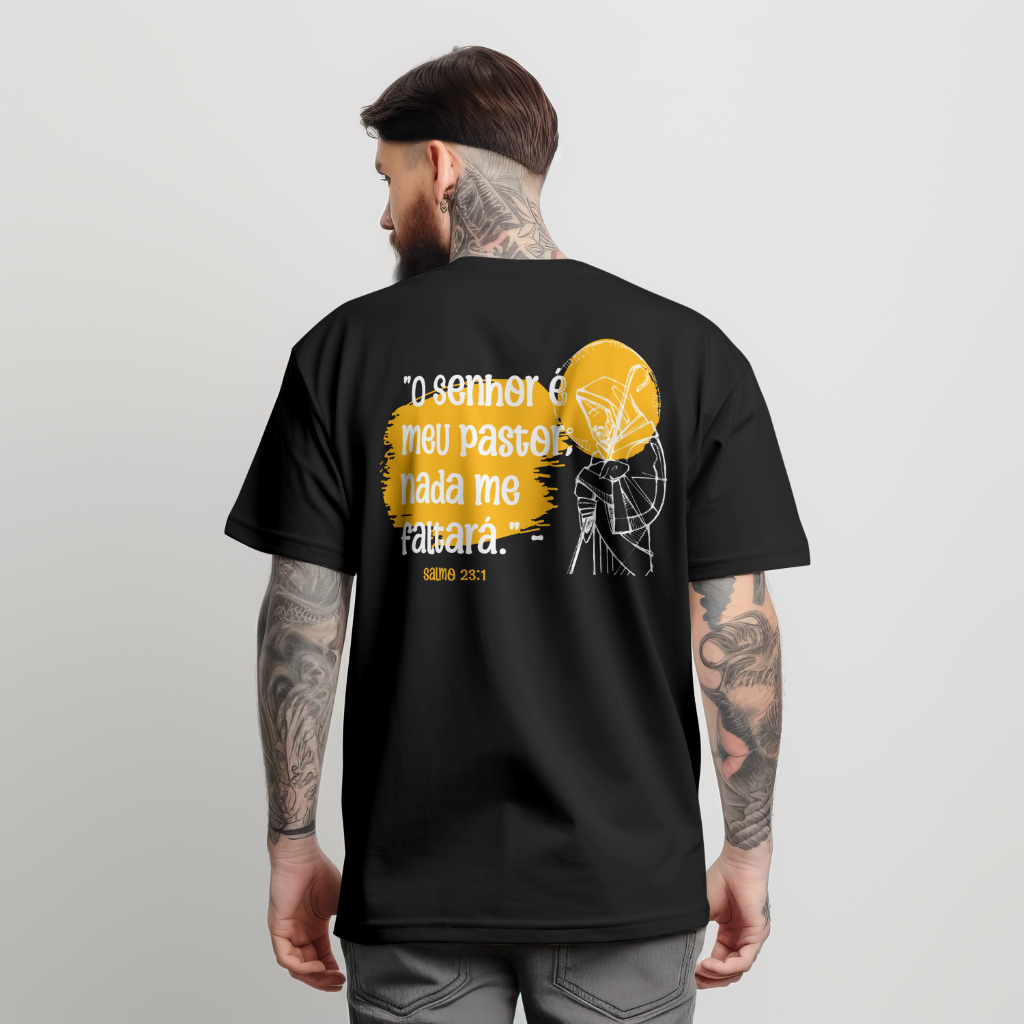Camiseta Oversized Streetwear Masculina 30.1 Premium Jesus Religiosa Cristã Biblia