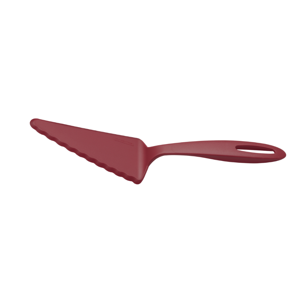Espátula Com Serra para Bolo e Torta Tramontina Ability em Nylon Vermelho em Oferta na Shopee