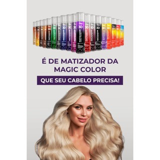 Magic Color Matizador 3D  Blond Black - Efeito Grafite - 300ml