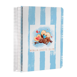 Bíblia Anote Slim | NVT | Capa Espiral Chocolate em Oferta na Shopee