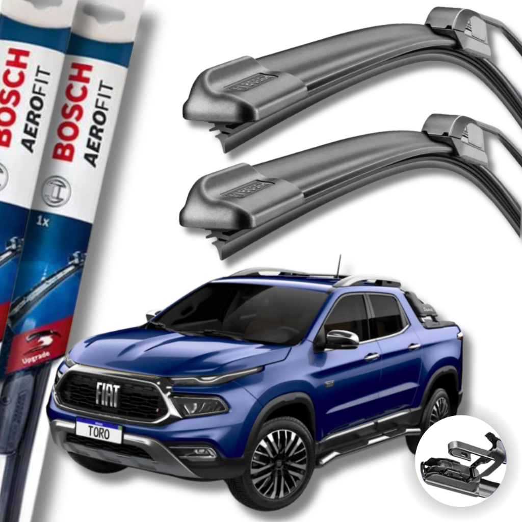 Palheta Limpador Fiat Toro 2016 2017 2019 2020 2021 2022 2023 2024 Bosch Novo em Oferta na Shopee