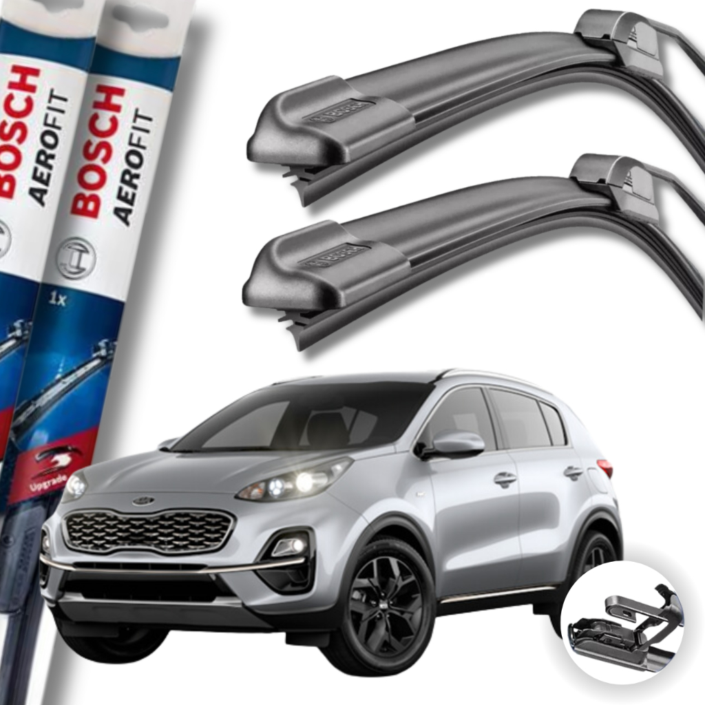 Jogo  Palheta Dianteira Bosch - Kia Sportage 2017 2018 2019 2020 2021 em Oferta na Shopee