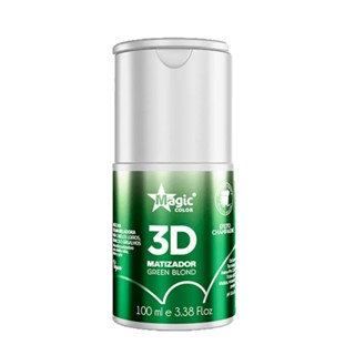 Matizador 3D Magic Color Green Blond – Efeito Champagne - 100ml em Oferta na Shopee
