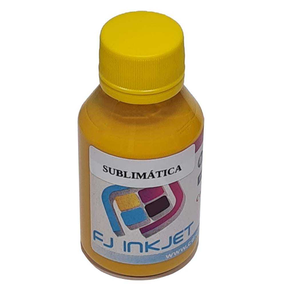 Tinta Sublimática Amarela para impressoras Epson.