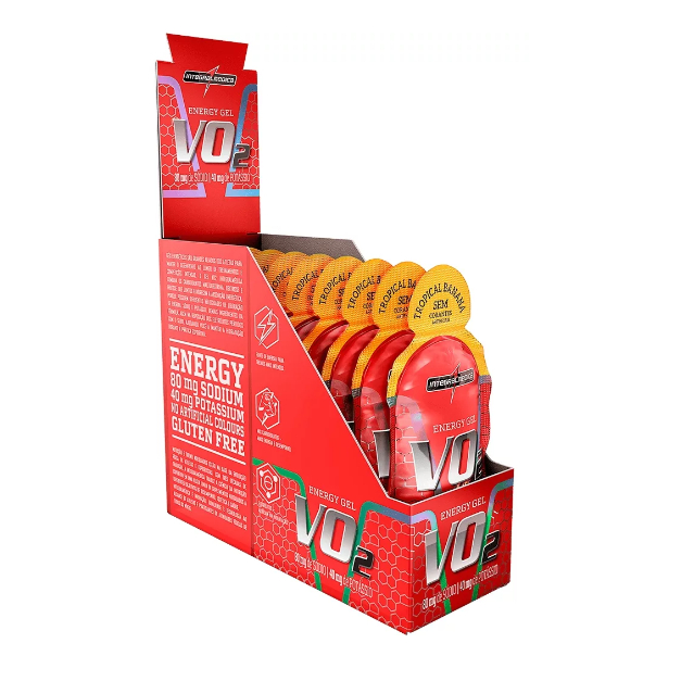 Vo2 Energy Gel Integralmédica - Natural 10 Unidades